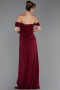 Long Burgundy Evening Dress ABU6696
