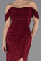 Long Burgundy Evening Dress ABU6696