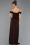 Long Brown Evening Dress ABU6696