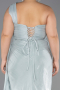 Long Mint Chiffon Formal Plus Size Dress ABU6713