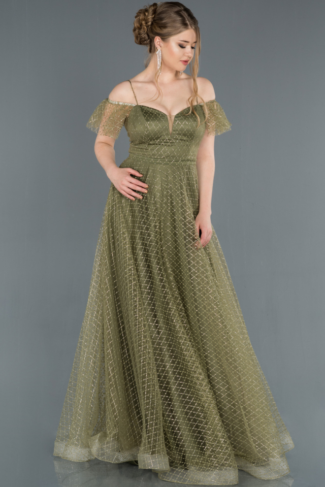 olive green engagement dress Green Olive Long Bridesmaid Dresses