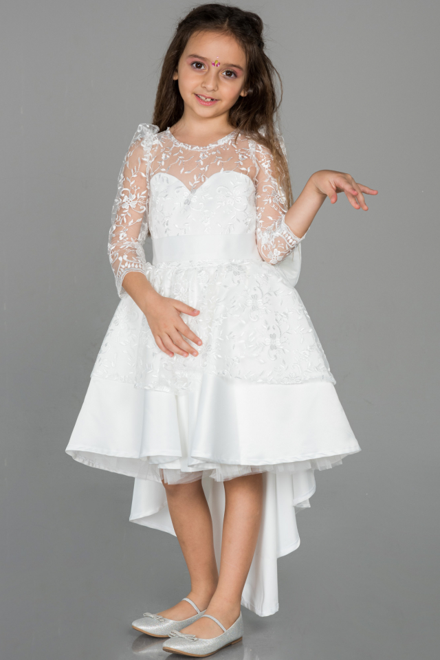 chinese dress ladies Hearts Aflutter Long Sleeve Open Back Lace Mini Dress White– Selfie Leslie