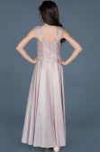 Long Powder Color Girl Dress ABU777