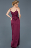 Plum Long Engagement Dress ABU564