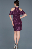 Violet Short Invitation Dress ABK323