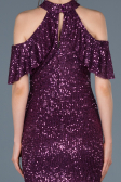 Violet Short Invitation Dress ABK323
