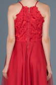 Short Red Prom Gown ABK416