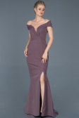 Long Lavender Evening Dress ABU870