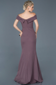 Long Lavender Evening Dress ABU870