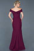 Long Plum Evening Dress ABU870