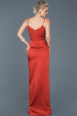 Orange Long Engagement Dress ABU564