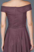 Lavender Short Invitation Dress ABK015