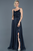 Long Navy Blue Engagement Dress ABU888