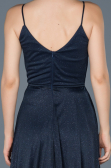 Long Navy Blue Engagement Dress ABU888