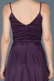 Long Violet Engagement Dress ABU888