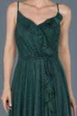 Long Emerald Green Engagement Dress ABU888