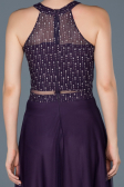 Purple Long Engagement Dress ABU766