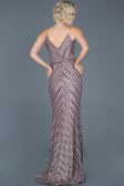 Long Lavender Mermaid Evening Dress ABU892