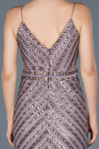 Long Lavender Mermaid Evening Dress ABU892