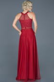 Red Long Engagement Dress ABU766