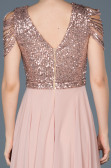Long Powder Color Invitation Dress ABU932