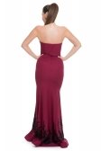 Uzun Mürdüm Abiye Elbise C7102