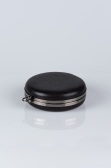 Black Plaster Fabric Box Bag VI0259