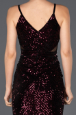 Short Burgundy Invitation Dress ABK675