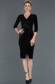 Short Black Invitation Dress ABK704