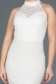 Long White Mermaid Prom Dress ABU1101