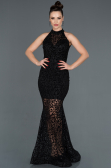 Long Black Mermaid Prom Dress ABU1101