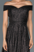 Short Black Invitation Dress ABK827