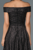 Short Black Invitation Dress ABK827