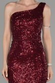 Long Burgundy Evening Dress ABU1436