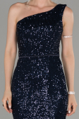 Long Navy Blue Evening Dress ABU1436