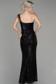 Long Black Evening Dress ABU1436