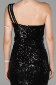 Long Black Evening Dress ABU1436