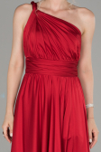 Red Long Engagement Dress ABU1142