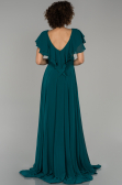 Dark Green Long Engagement Dress ABU032