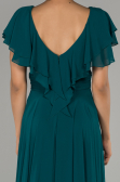 Dark Green Long Engagement Dress ABU032
