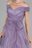Lavender Long Engagement Dress ABU1498