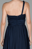 Navy Blue Long Engagement Dress ABU1142