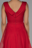 Long Red Engagement Dress ABU1525