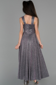 Long Plum Girl Dress ABU777