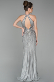 Long Silver Haute Couture ABU975