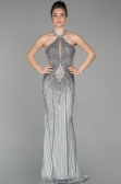 Long Silver Haute Couture ABU975