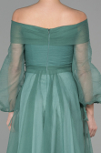Turquoise Long Engagement Dress ABU1468