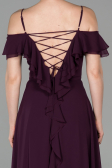 Long Dark Purple Evening Dress ABU1600