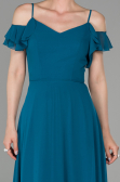 Long Oil Green Evening Dress ABU1600