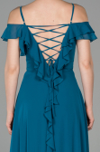 Long Oil Green Evening Dress ABU1600
